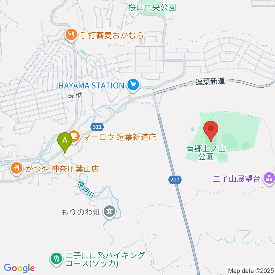 南郷上ノ山公園多目的グラウンド周辺のコンビニエンスストア一覧地図