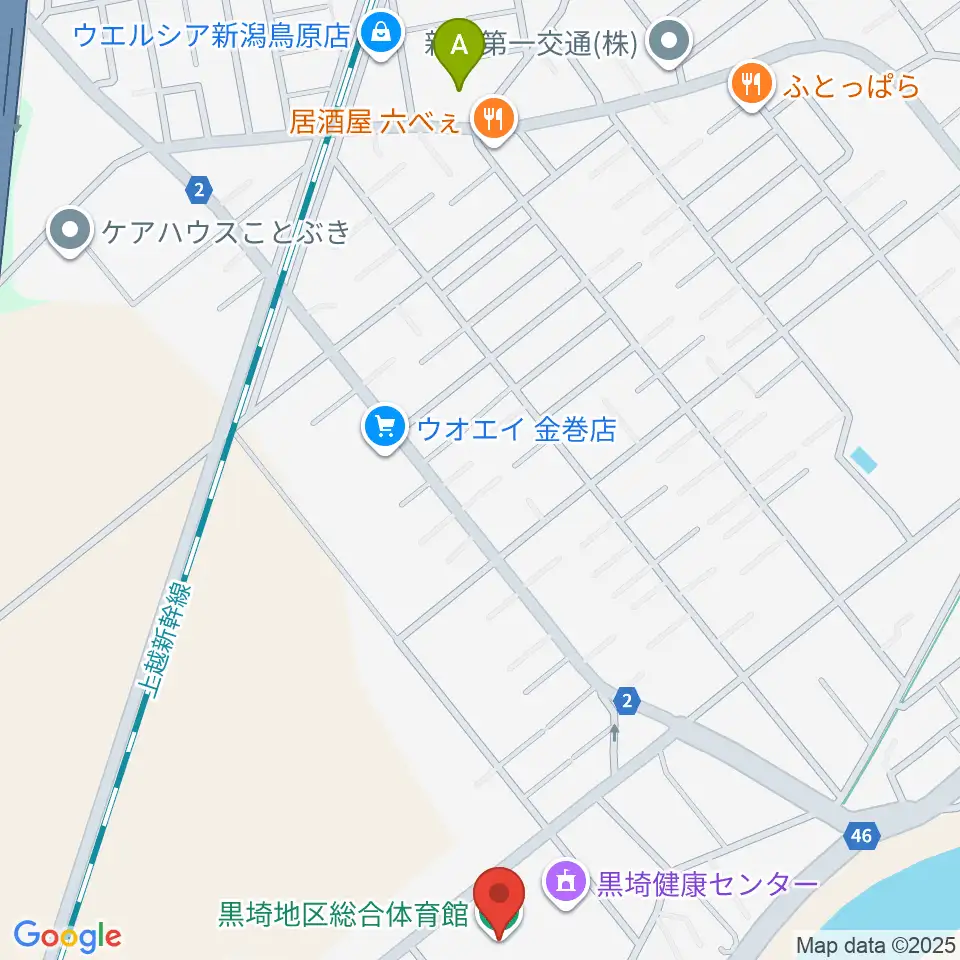 黒埼地区総合体育館周辺のコンビニエンスストア一覧地図