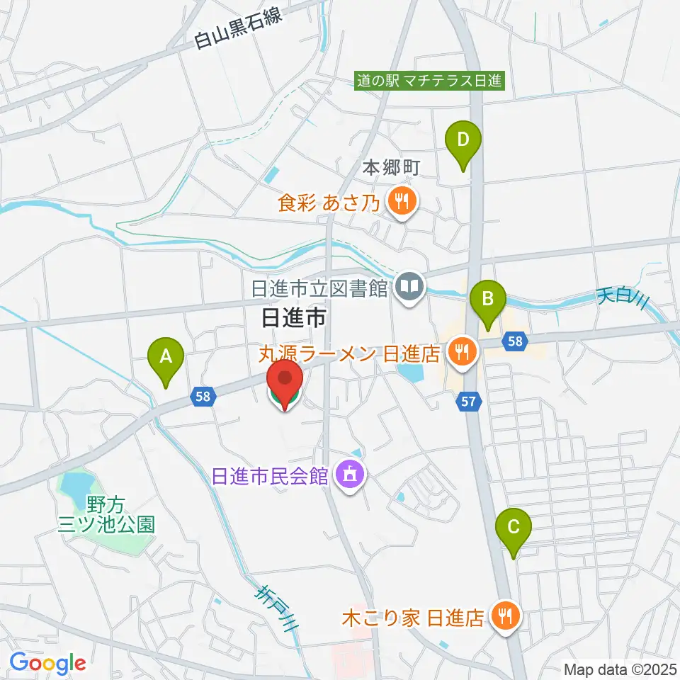 日進市スポーツセンター周辺のコンビニエンスストア一覧地図