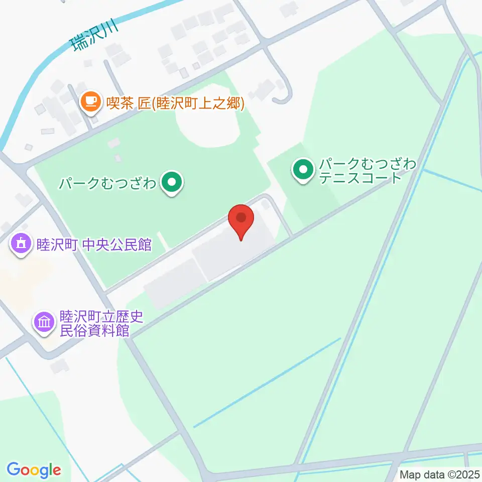 パークむつざわ睦沢町総合体育館周辺のコンビニエンスストア一覧地図