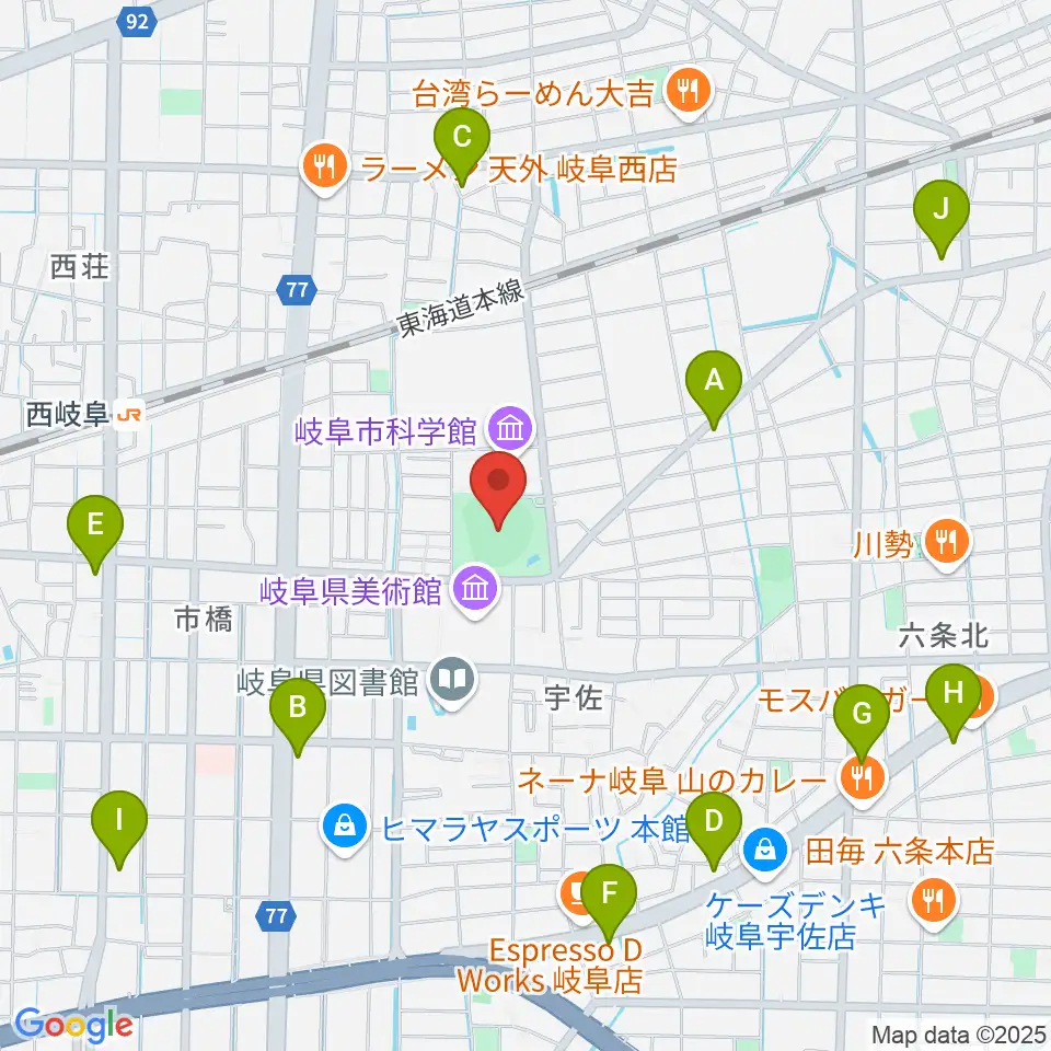八ツ草公園野球場周辺のコンビニエンスストア一覧地図