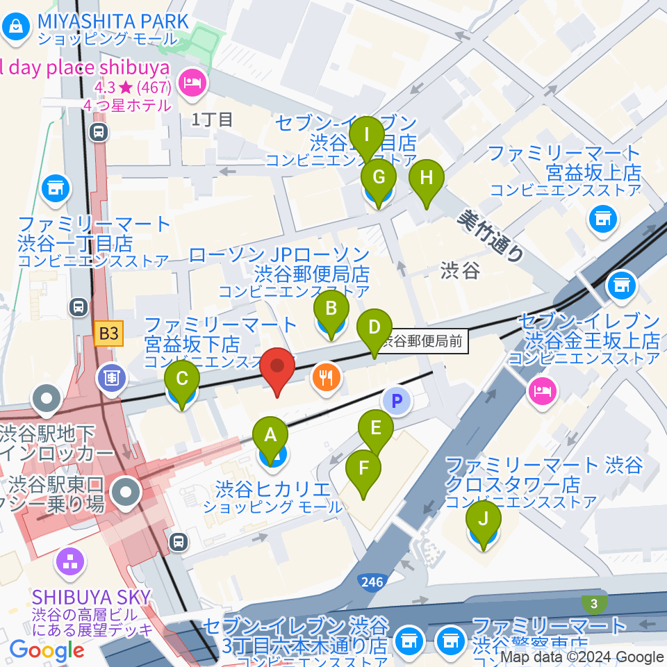 大森海苔のふるさと館周辺のコンビニエンスストア一覧地図