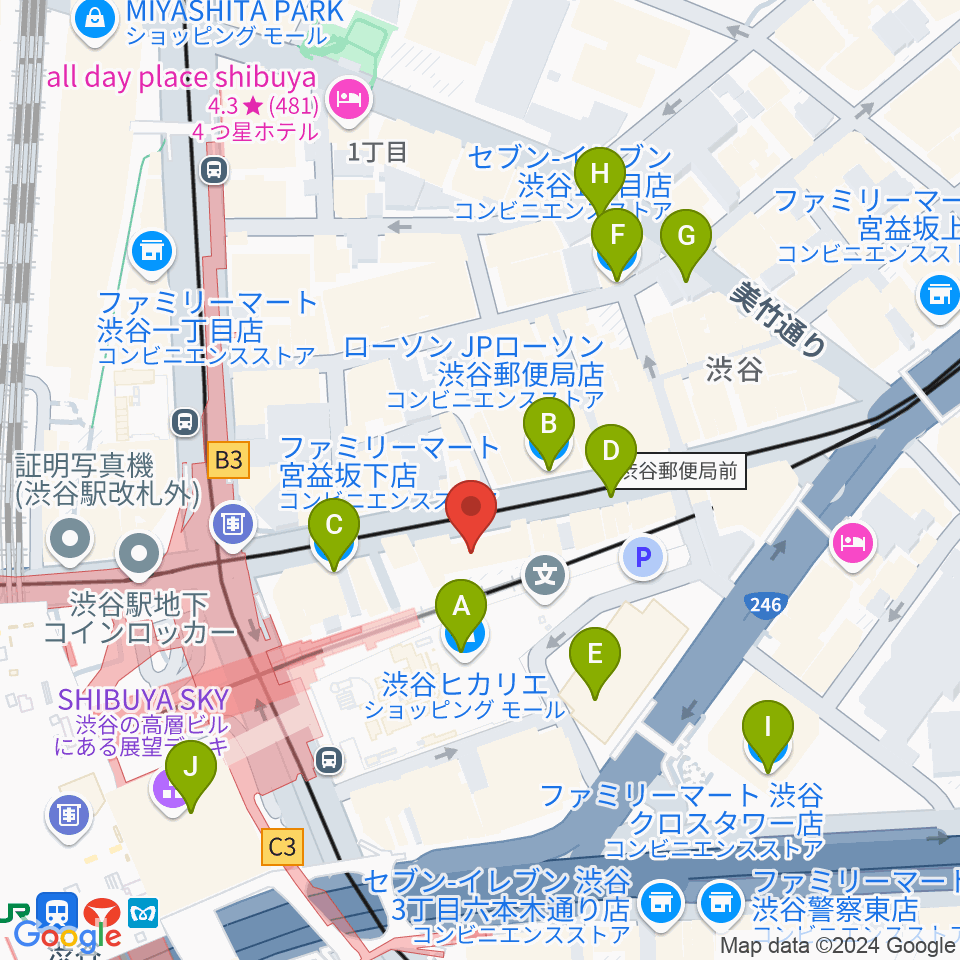 大森海苔のふるさと館周辺のコンビニエンスストア一覧地図