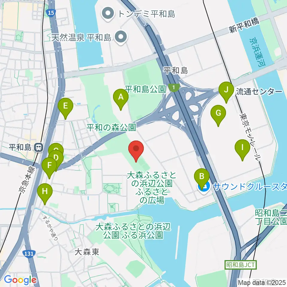 平和の森公園相撲場周辺のコンビニエンスストア一覧地図