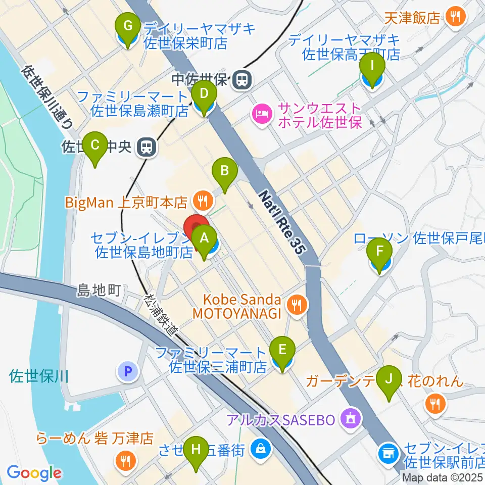 シネマボックス太陽周辺のコンビニエンスストア一覧地図