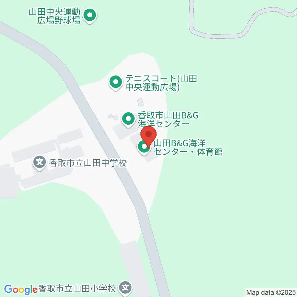 香取市山田B&G海洋センター周辺のコンビニエンスストア一覧地図