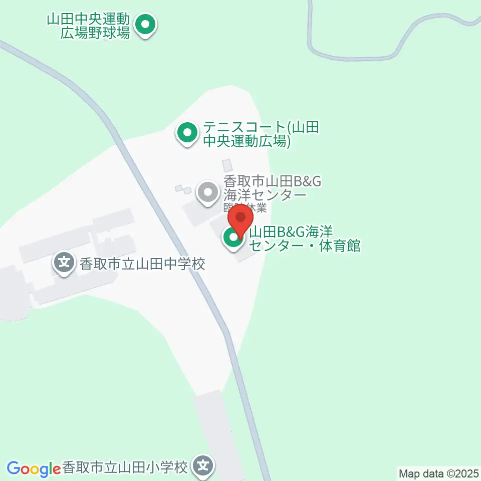 香取市山田B&G海洋センター周辺のコンビニエンスストア一覧地図