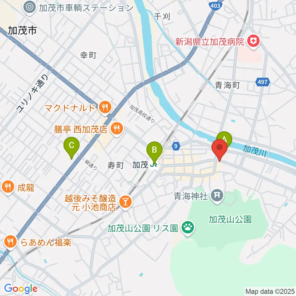スタジオアッシュ周辺のコンビニエンスストア一覧地図