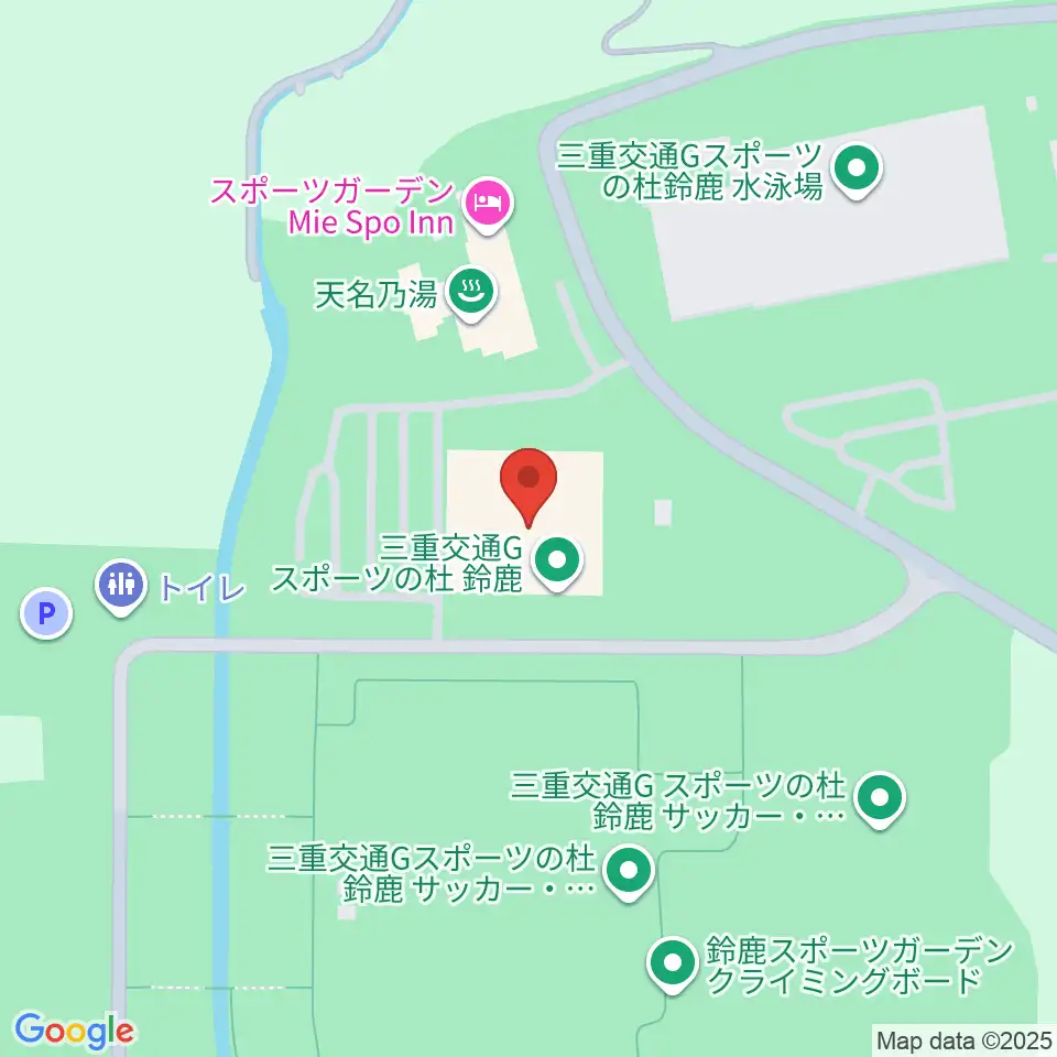 三重交通Gスポーツの杜鈴鹿体育館周辺のコンビニエンスストア一覧地図