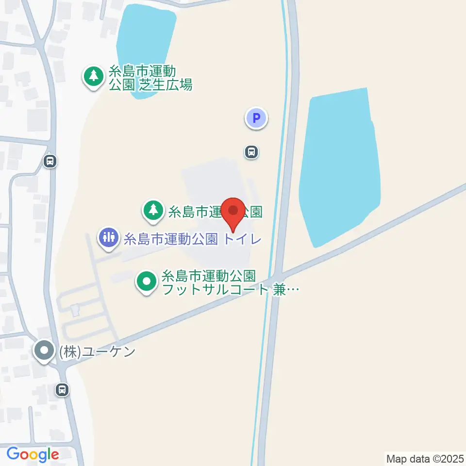 糸島市運動公園多目的体育館周辺のコンビニエンスストア一覧地図