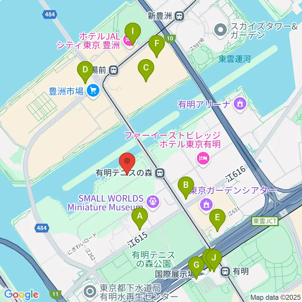 ライブドア アーバンスポーツパーク周辺のコンビニエンスストア一覧地図