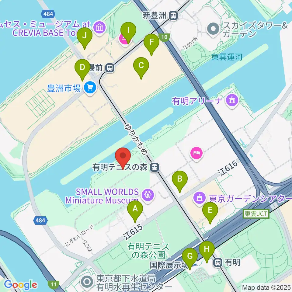 ライブドア アーバンスポーツパーク周辺のコンビニエンスストア一覧地図