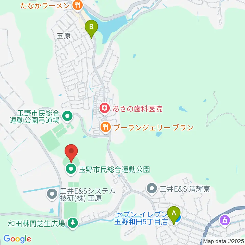 日比製煉スタジアム周辺のコンビニエンスストア一覧地図