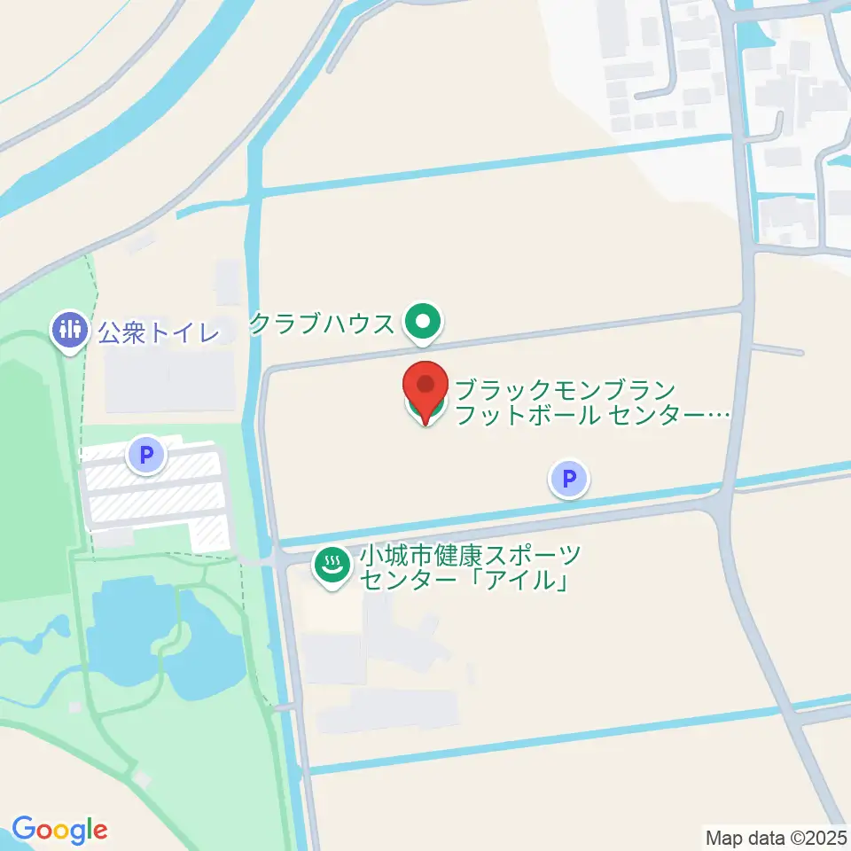 ブラックモンブランフットボールセンター周辺のコンビニエンスストア一覧地図