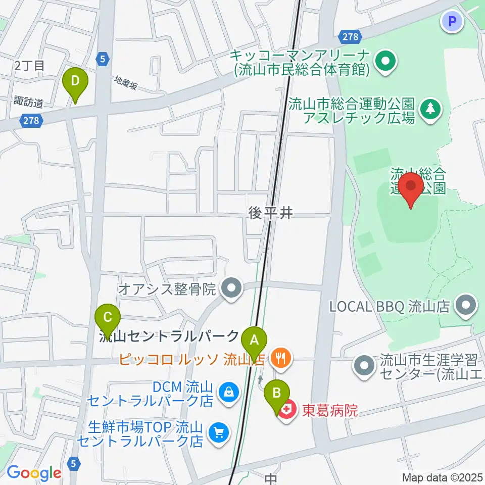 京和ガスベースボールパーク周辺のコンビニエンスストア一覧地図