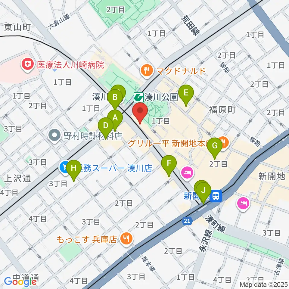 Studio Neko周辺のコンビニエンスストア一覧地図