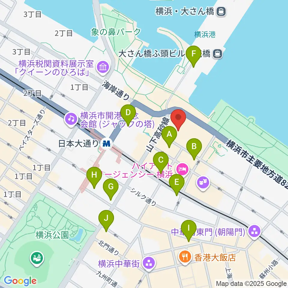 シルク博物館周辺のコンビニエンスストア一覧地図