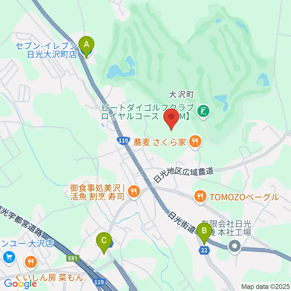 サンコー体育館周辺のコンビニエンスストア一覧地図