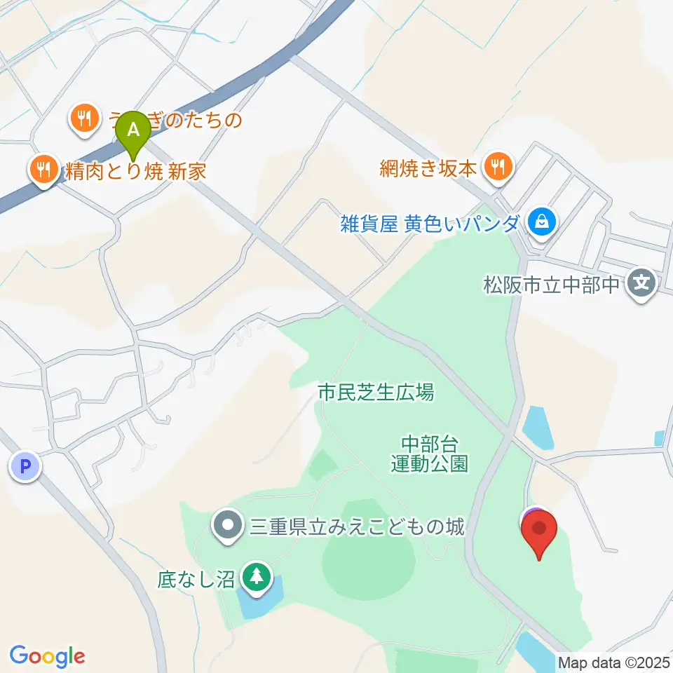 三十三銀行アリーナ周辺のコンビニエンスストア一覧地図