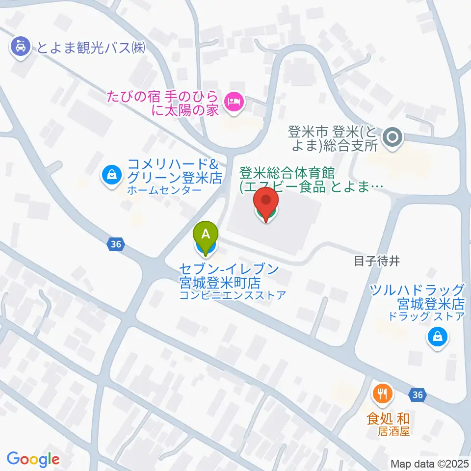 エスビー食品とよま蔵ジアム周辺のコンビニエンスストア一覧地図