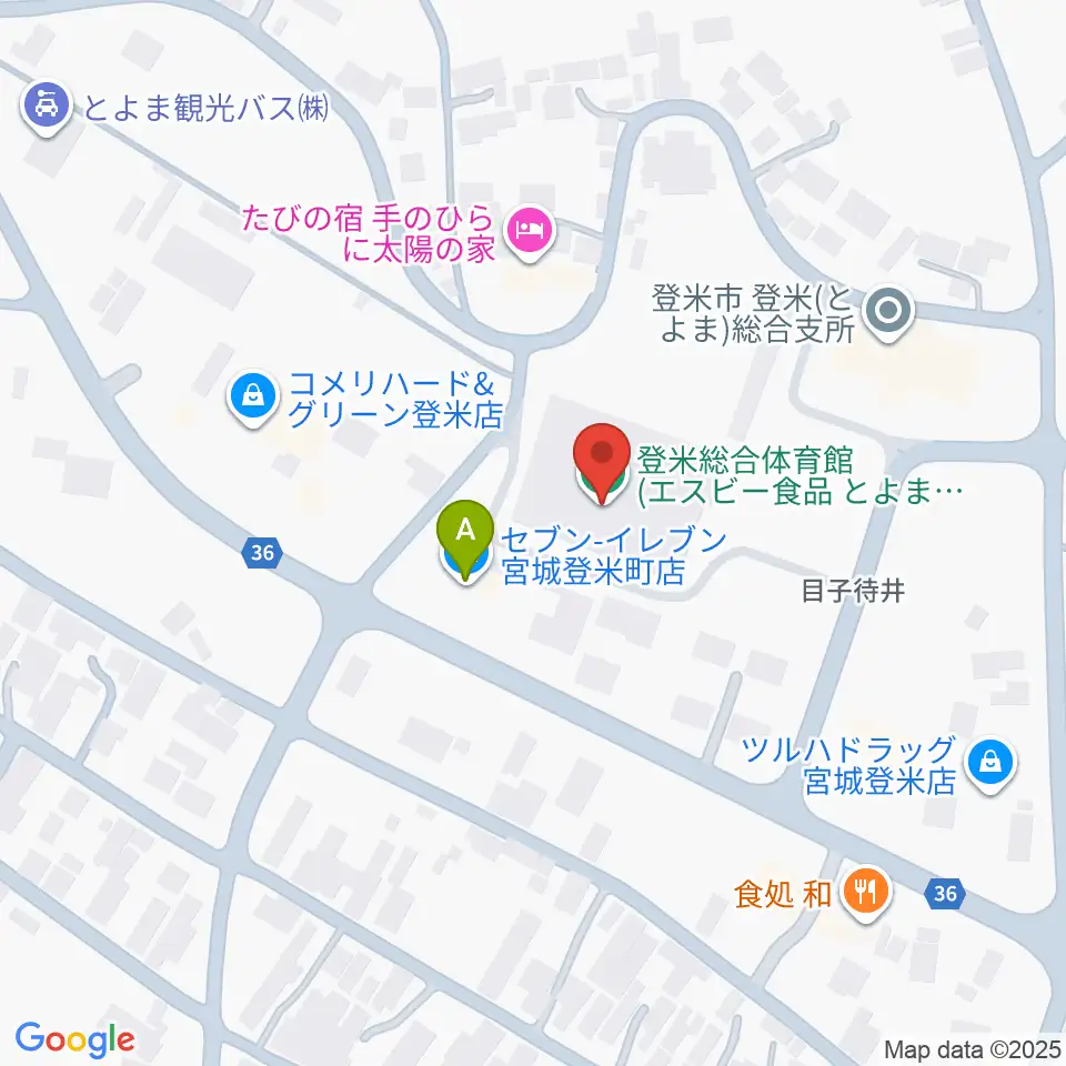 エスビー食品とよま蔵ジアム周辺のコンビニエンスストア一覧地図