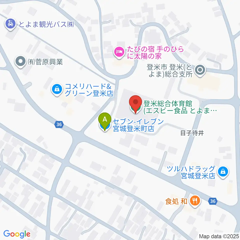 エスビー食品とよま蔵ジアム周辺のコンビニエンスストア一覧地図