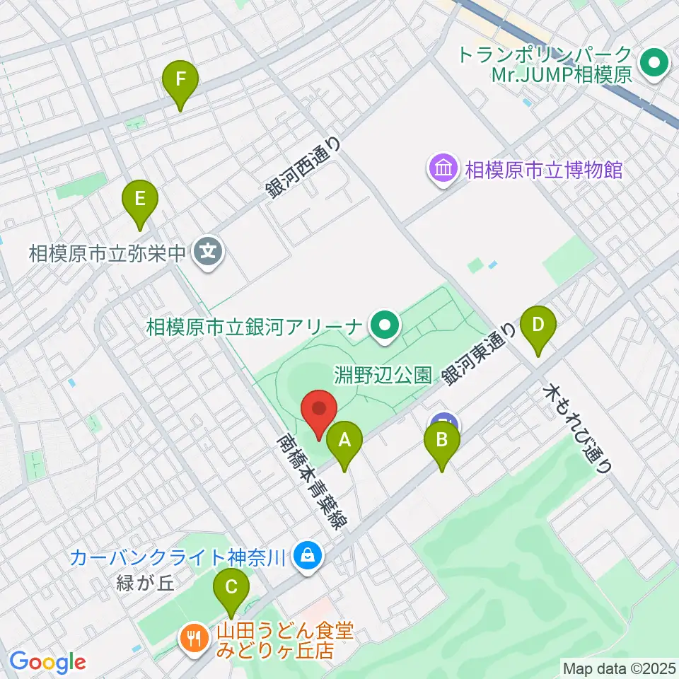 ウイッツひばり球場周辺のコンビニエンスストア一覧地図