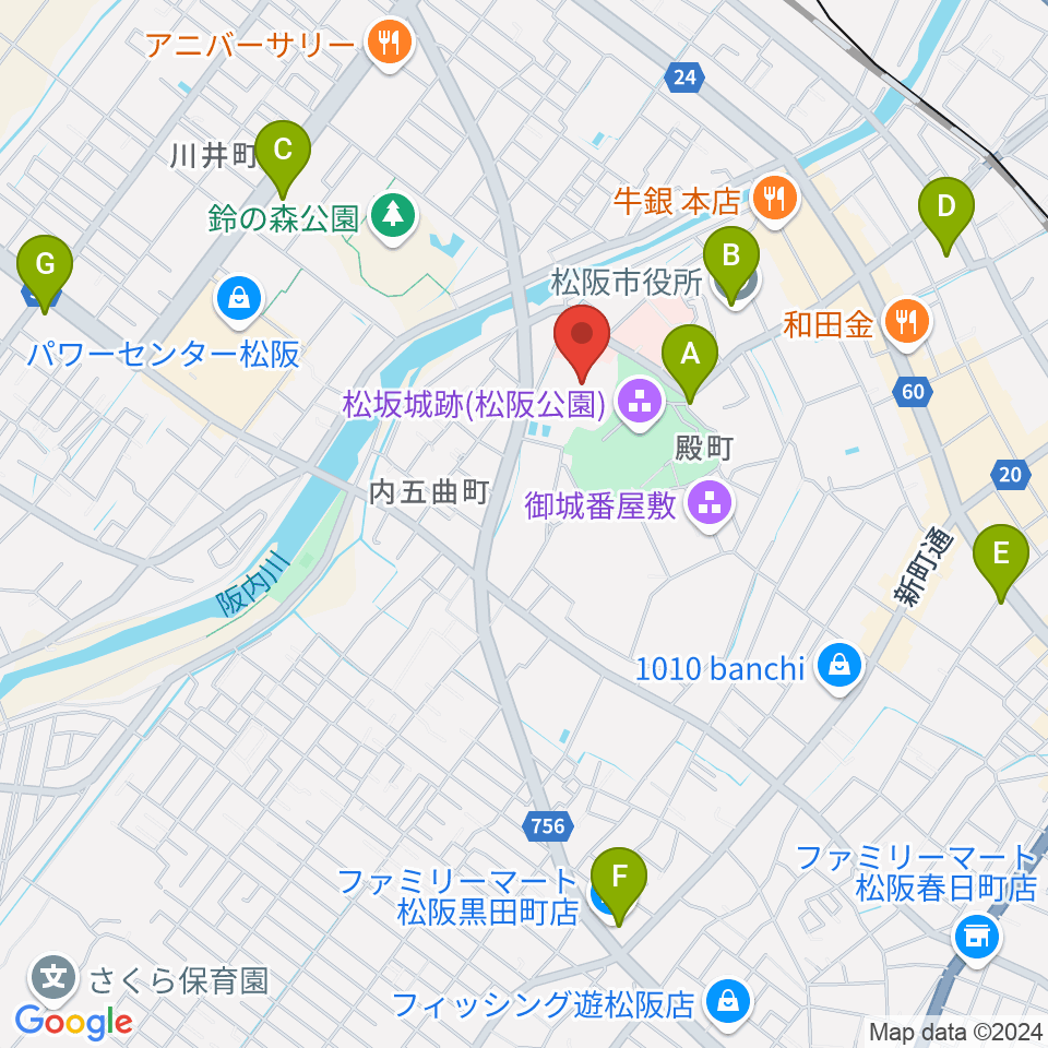 竹輝銅庵モーモースタジアム周辺のコンビニエンスストア一覧地図