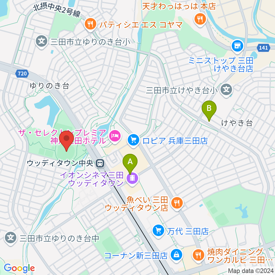 親和学園駒ケ谷野球場周辺のコンビニエンスストア一覧地図