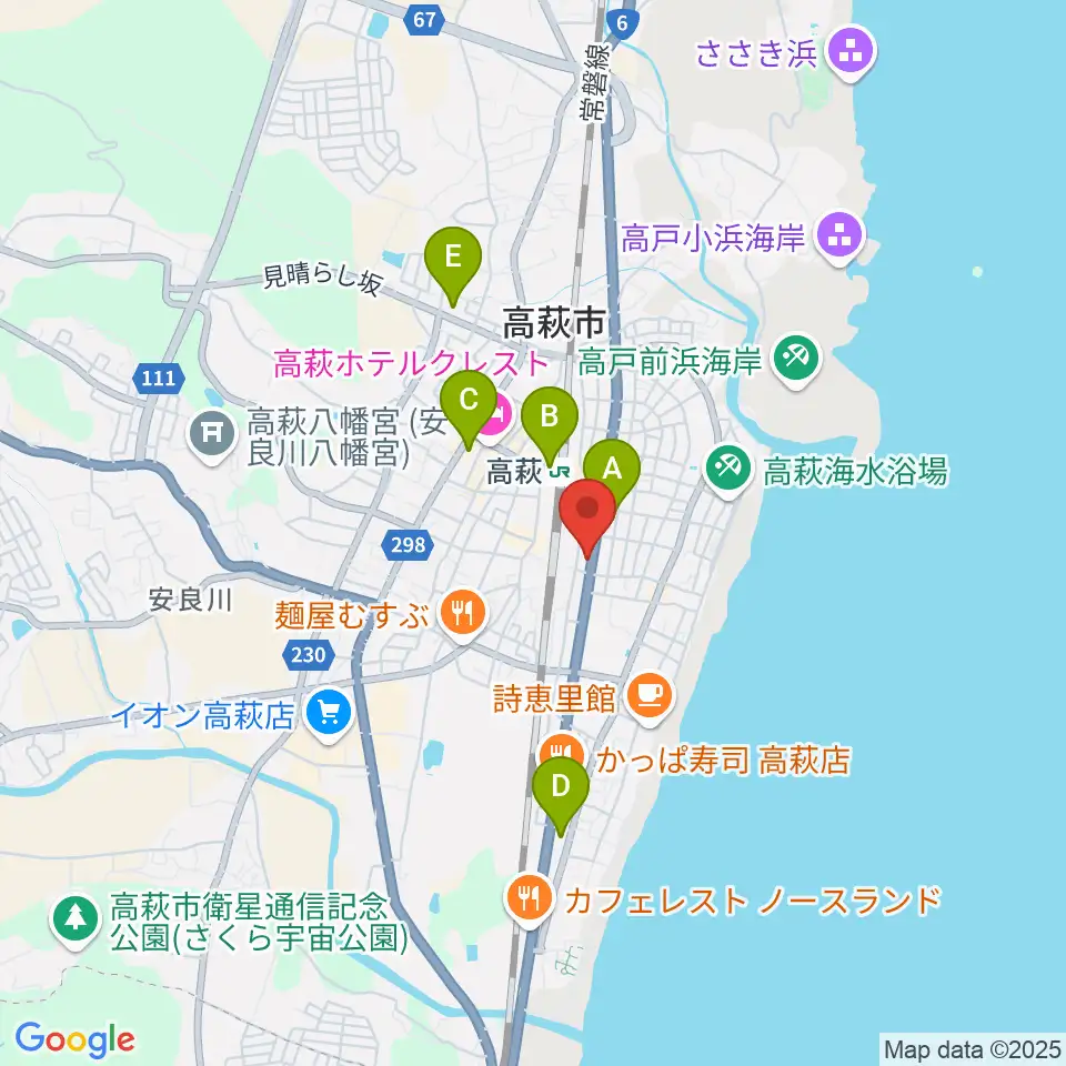 Voodoo Studio周辺のコンビニエンスストア一覧地図