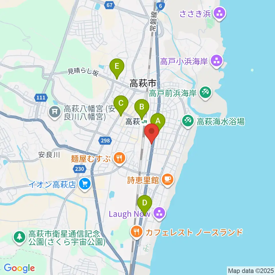 Voodoo Studio周辺のコンビニエンスストア一覧地図