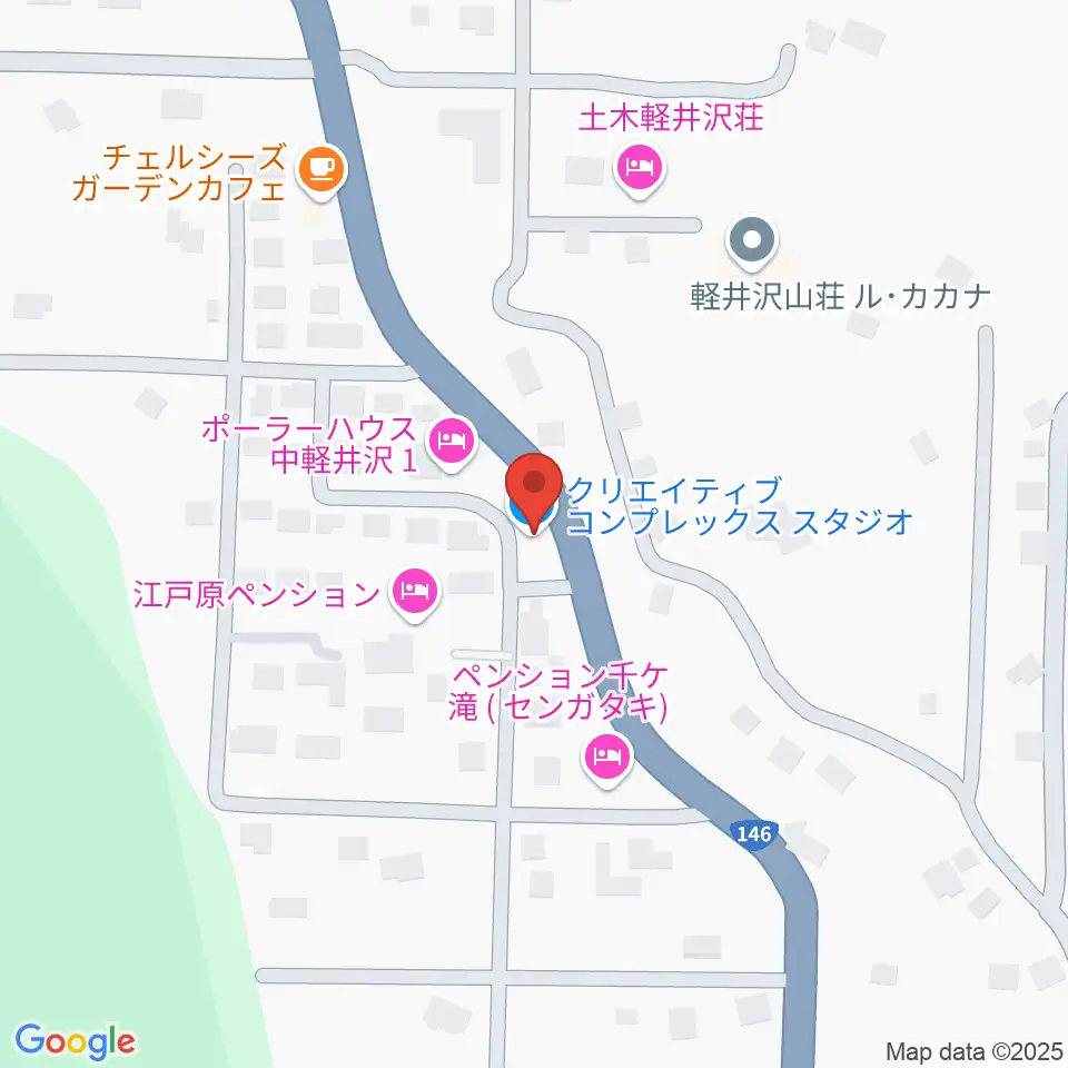 CREATIVE COMPLEX STUDIO周辺のコンビニエンスストア一覧地図