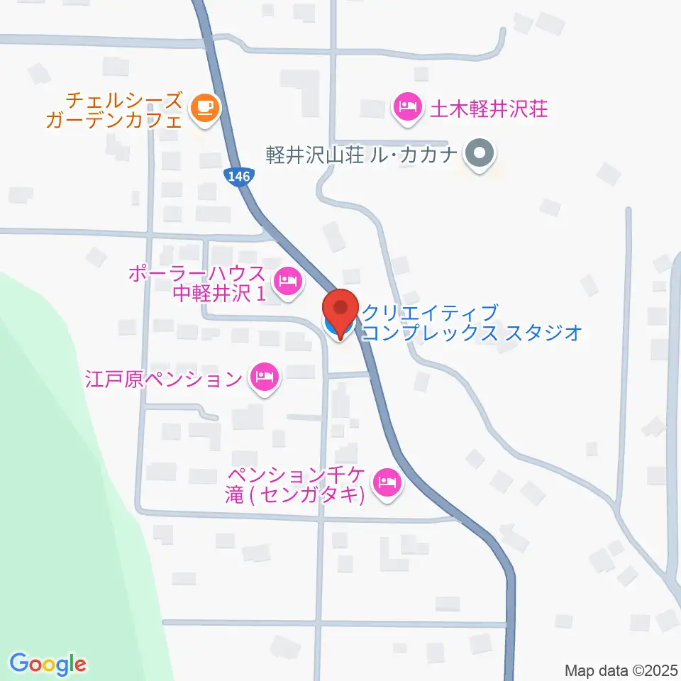 CREATIVE COMPLEX STUDIO周辺のコンビニエンスストア一覧地図