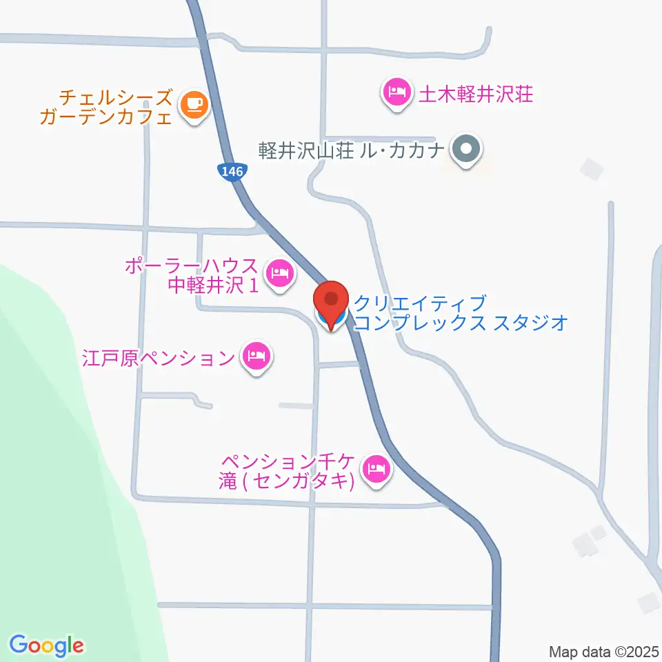 CREATIVE COMPLEX STUDIO周辺のコンビニエンスストア一覧地図
