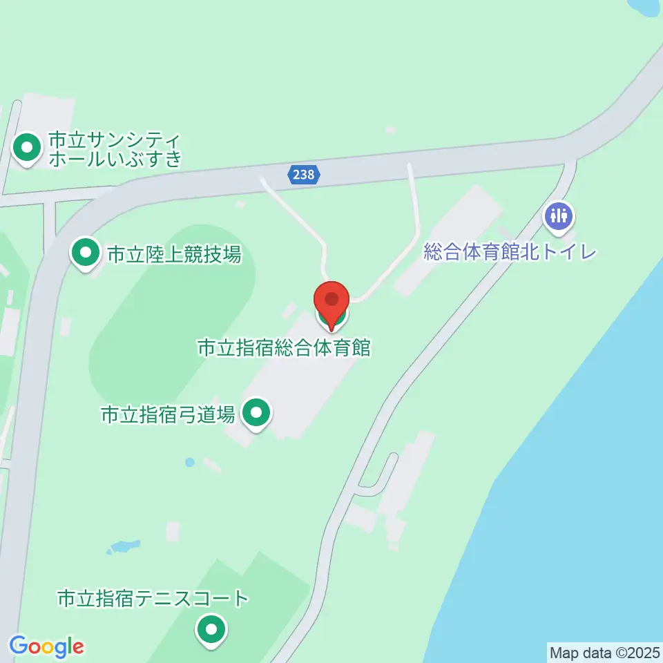 指宿総合体育館周辺のコンビニエンスストア一覧地図