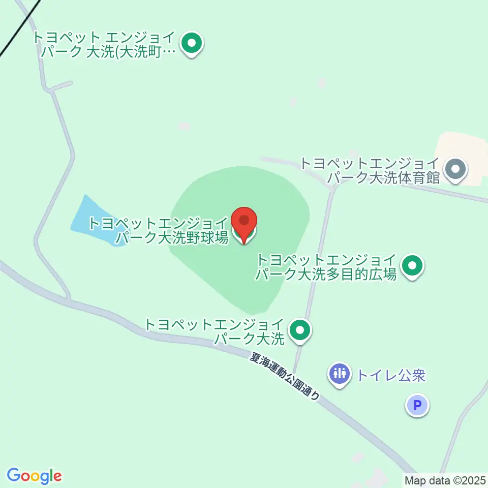 トヨペットエンジョイパーク大洗野球場周辺のコンビニエンスストア一覧地図