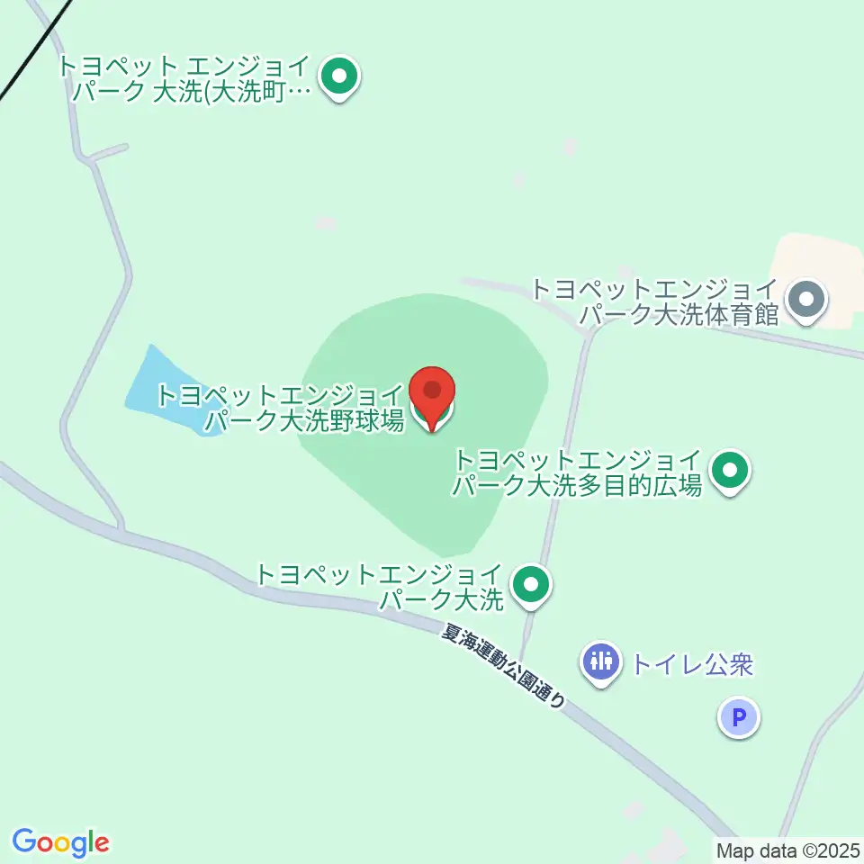 トヨペットエンジョイパーク大洗野球場周辺のコンビニエンスストア一覧地図