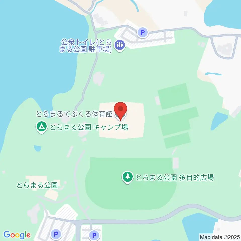 とらまるてぶくろ体育館周辺のコンビニエンスストア一覧地図