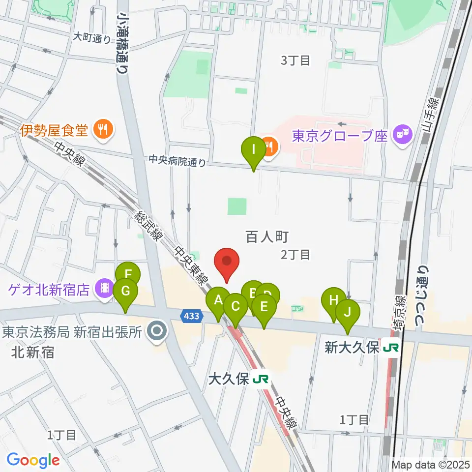 クラシックスペース100周辺のコンビニエンスストア一覧地図