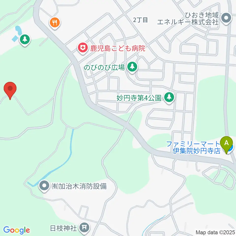 YOSHIKOUスタジアム伊集院周辺のコンビニエンスストア一覧地図