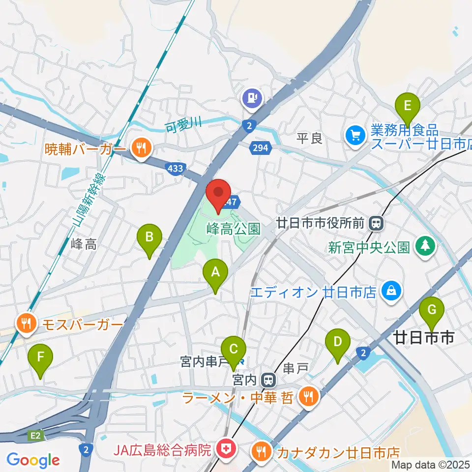 グローバルリゾート総合スポーツセンターサンチェリー周辺のコンビニエンスストア一覧地図
