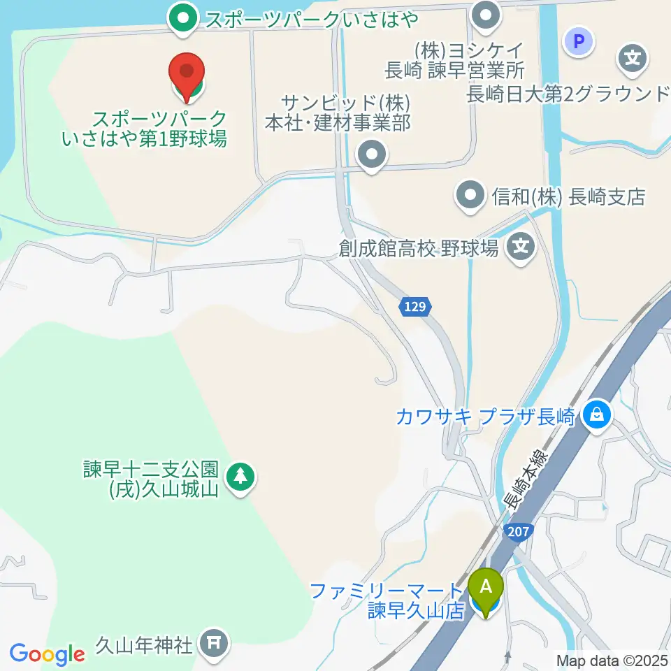 たちばなしんきんフィールド・オブ・ドリームス周辺のコンビニエンスストア一覧地図