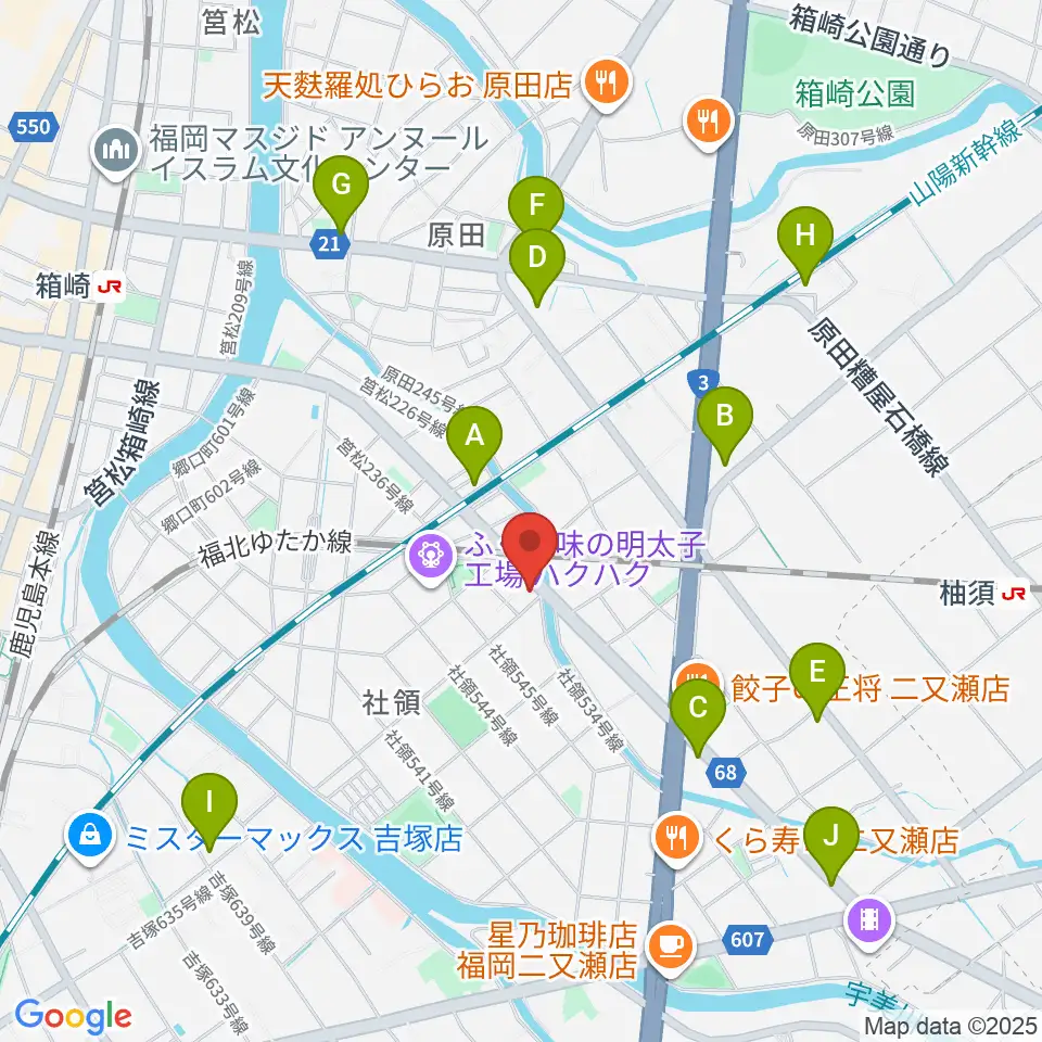 アイミュージックスタジオ周辺のコンビニエンスストア一覧地図