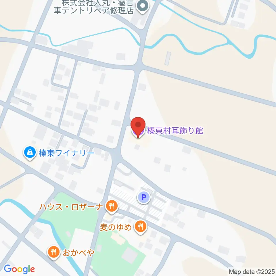 榛東村耳飾り館周辺のコンビニエンスストア一覧地図