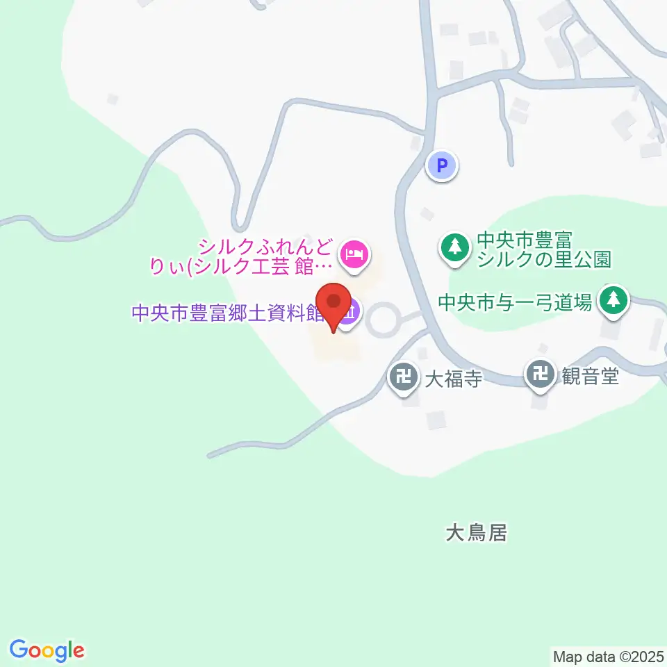 中央市豊富郷土資料館周辺のコンビニエンスストア一覧地図
