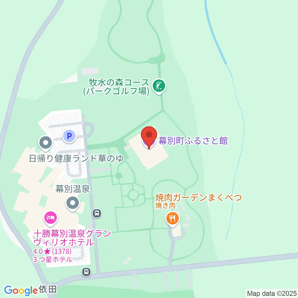 幕別町ふるさと館周辺のコンビニエンスストア一覧地図