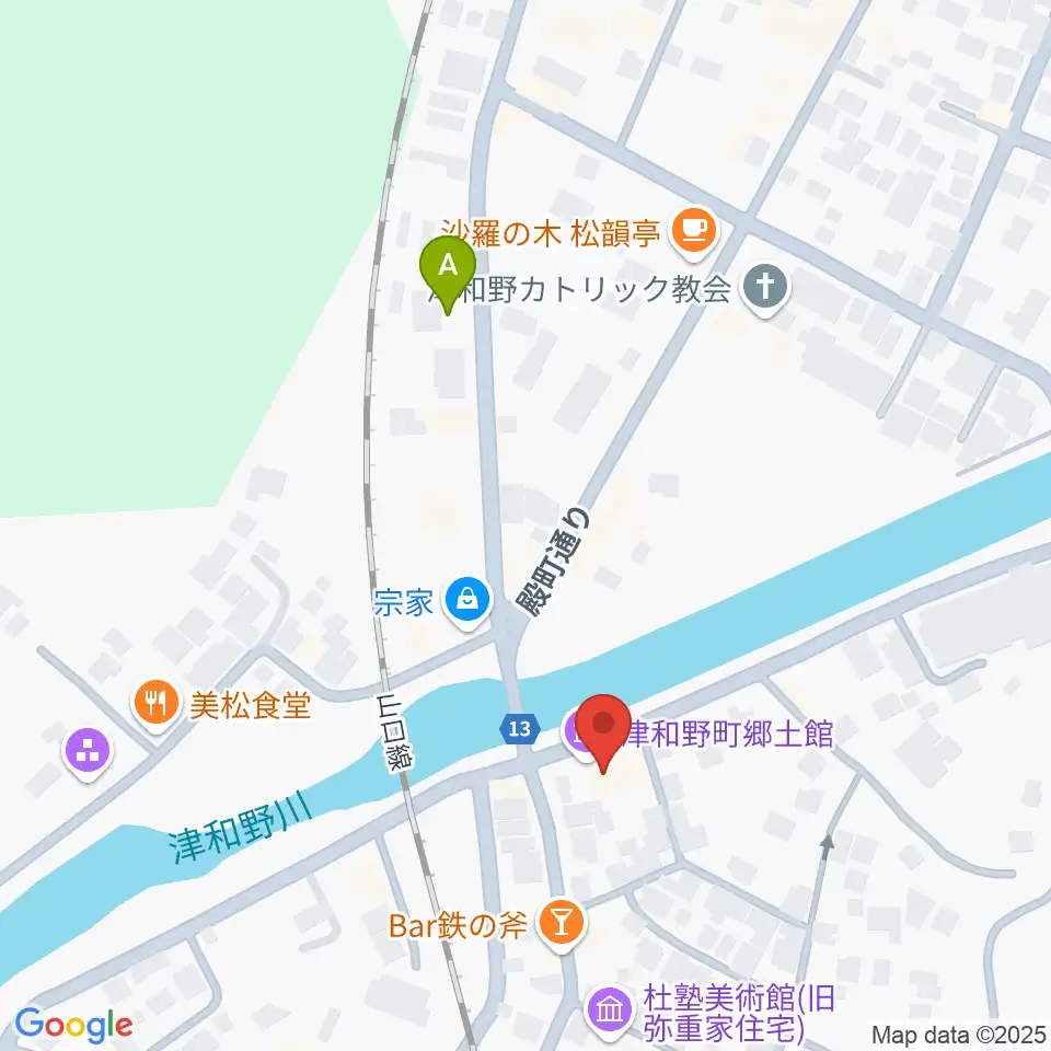 津和野町郷土館周辺のコンビニエンスストア一覧地図