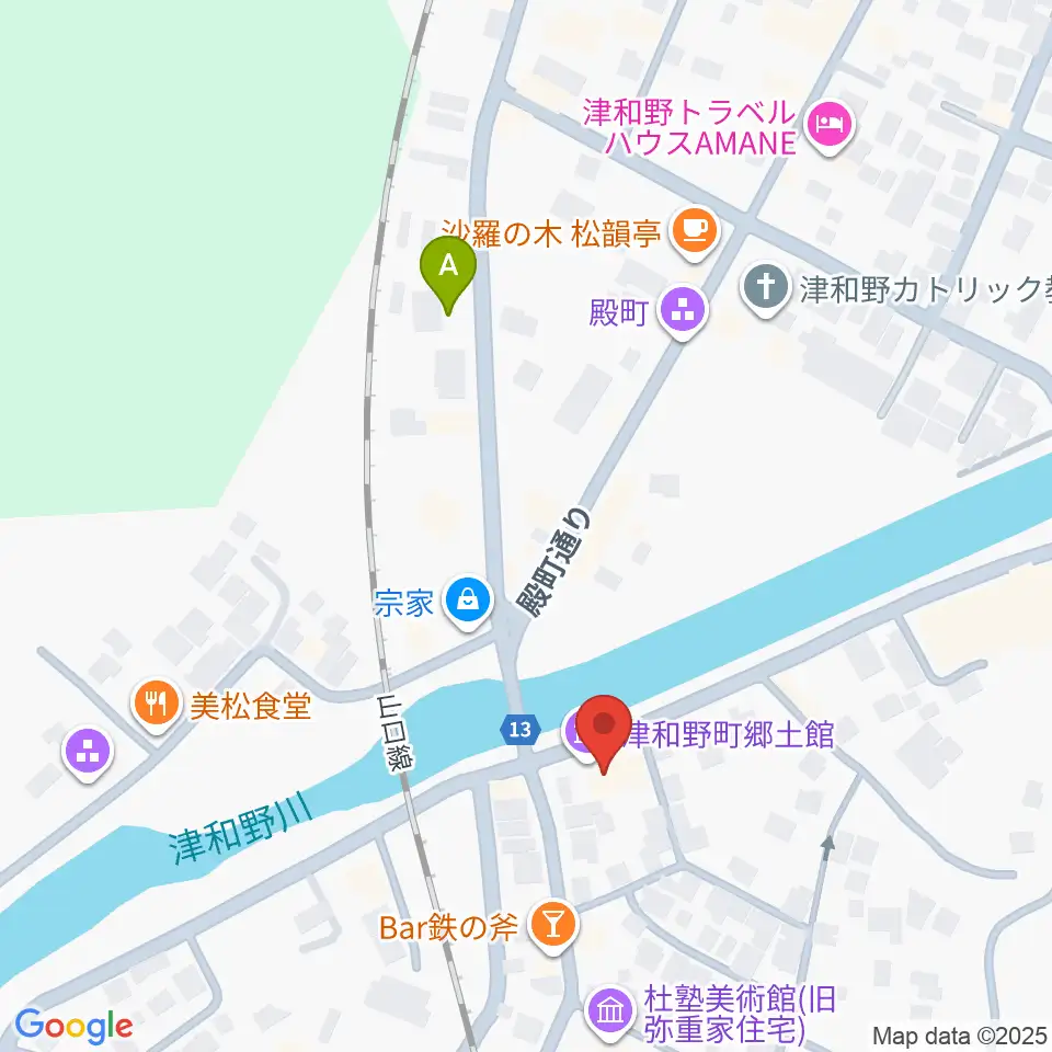 津和野町郷土館周辺のコンビニエンスストア一覧地図
