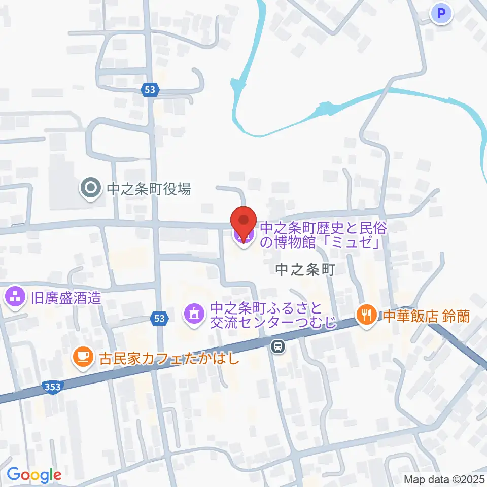 中之条町歴史と民俗の博物館「ミュゼ」周辺のコンビニエンスストア一覧地図