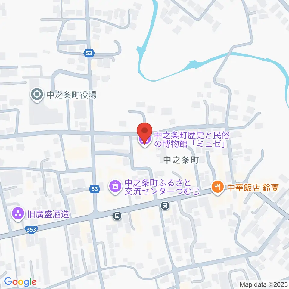 中之条町歴史と民俗の博物館「ミュゼ」周辺のコンビニエンスストア一覧地図